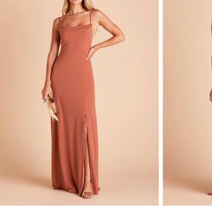 Terracotta Petite Bridesmaid dress